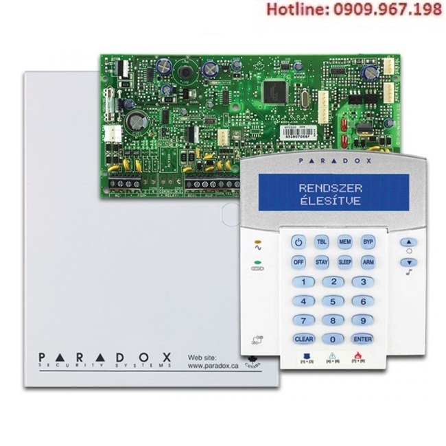 Báo động Paradox có dây SP6000 (2 khu vực)