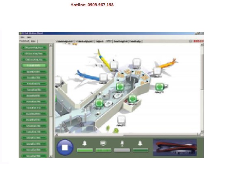 Phần mềm điện tử bàn gọi máy tính khách Bosch PRS-CSC-E