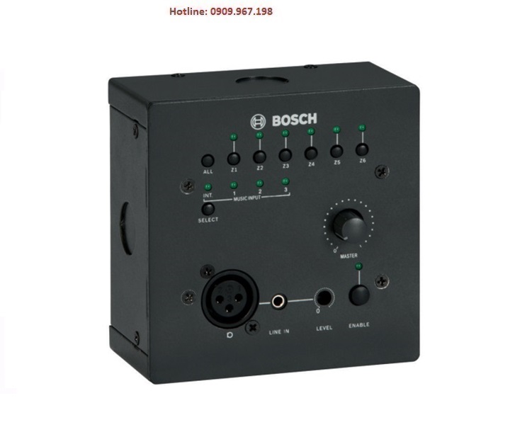 Bảng điều khiển treo tường đa năng 6 zone Bosch PLN-4S6Z