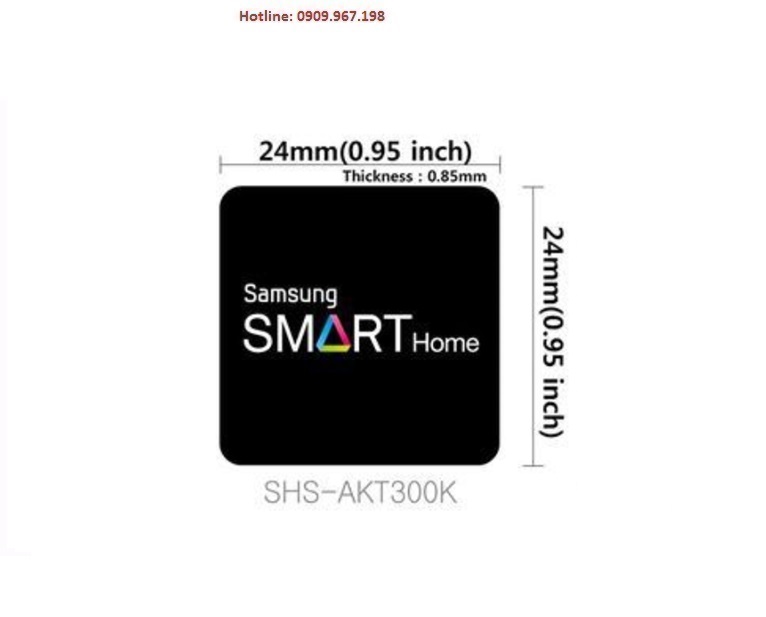 Thẻ không tiếp xúc, loại dán cực mỏng SAMSUNG SHS-AKT300K