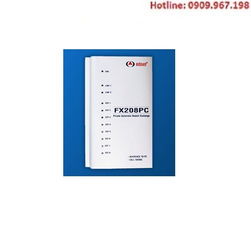Tổng đài điện thoại ADSUN FX-208PC