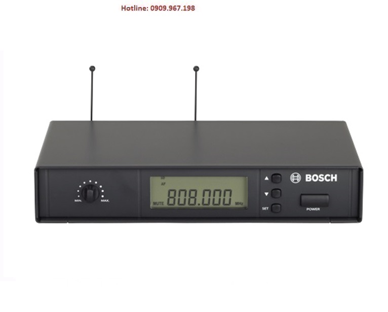 Bộ thu Micro không dây, tần số 606~630Mhz Bosch MW1-RX-F4